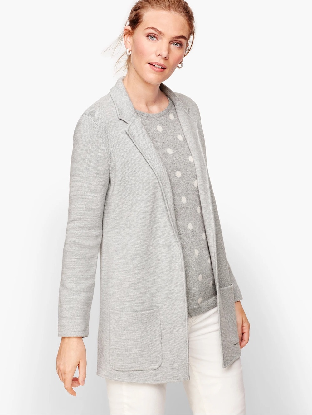 Talbots OPEN SWEATER BLAZER, size 2X